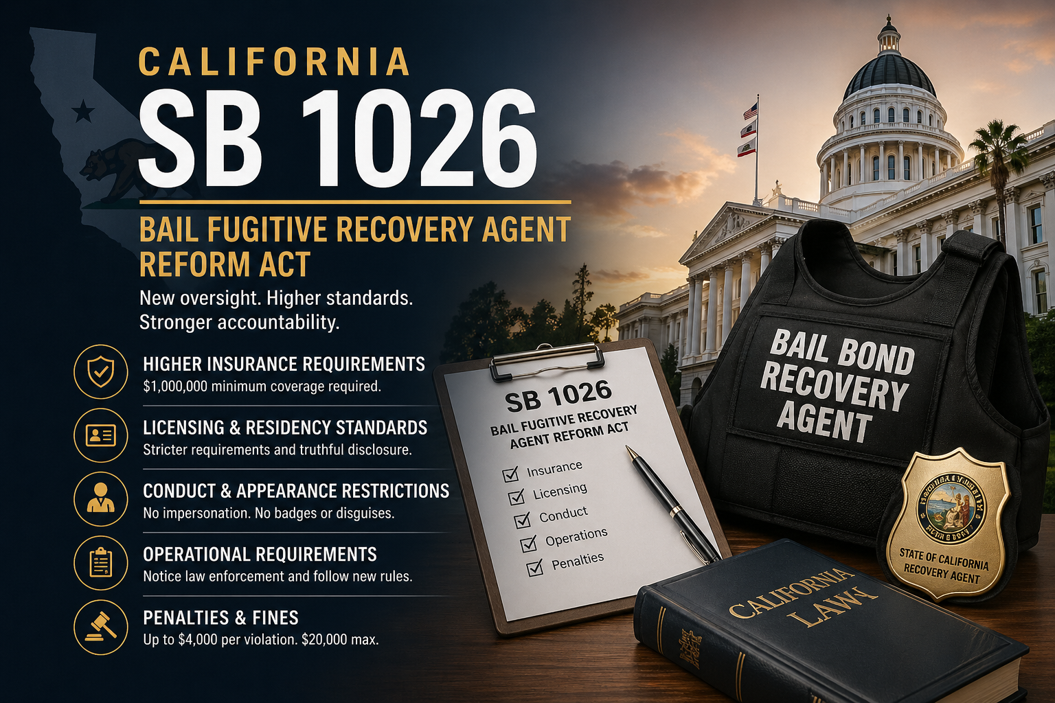 California SB 1026: What Recovery Agents Need to Know